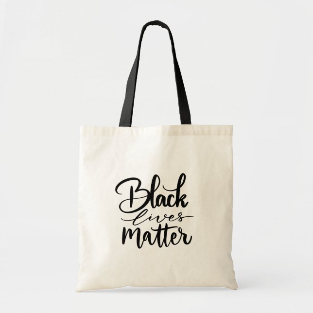 Bolsa Tote Black Lives Importam Tote Bag (Frente)