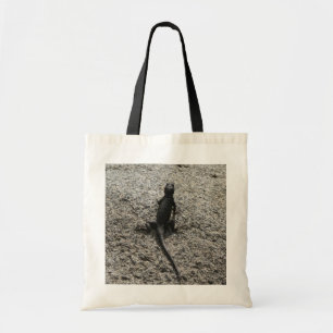 Bolsa Tote Black Lizard