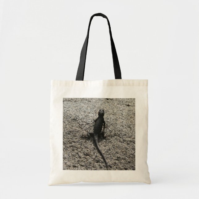 Bolsa Tote Black Lizard (Frente)