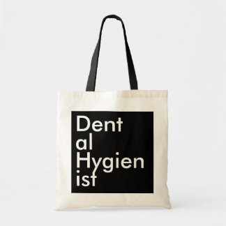 Bolsa Tote Black Square Dental Hygienist