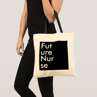Bolsa Tote Black Square Future Nurse