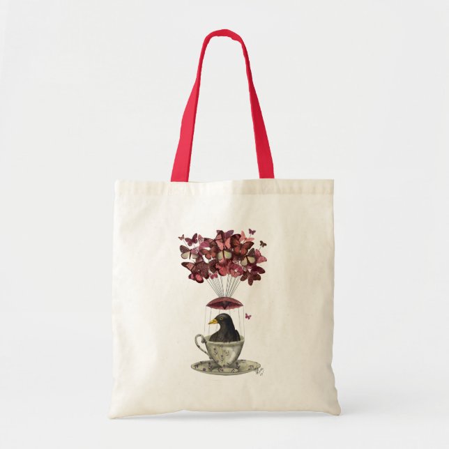 Bolsa Tote Blackbird In Teacup (Frente)