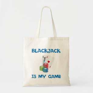 BOLSA TOTE BLACKJACK É MEU JOGO