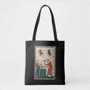 Bolsa Tote Blacksmith Forging Helmet Medieval Art