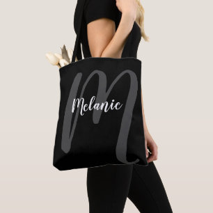 Bolsa Tote blacktote. preto do estilo de vida