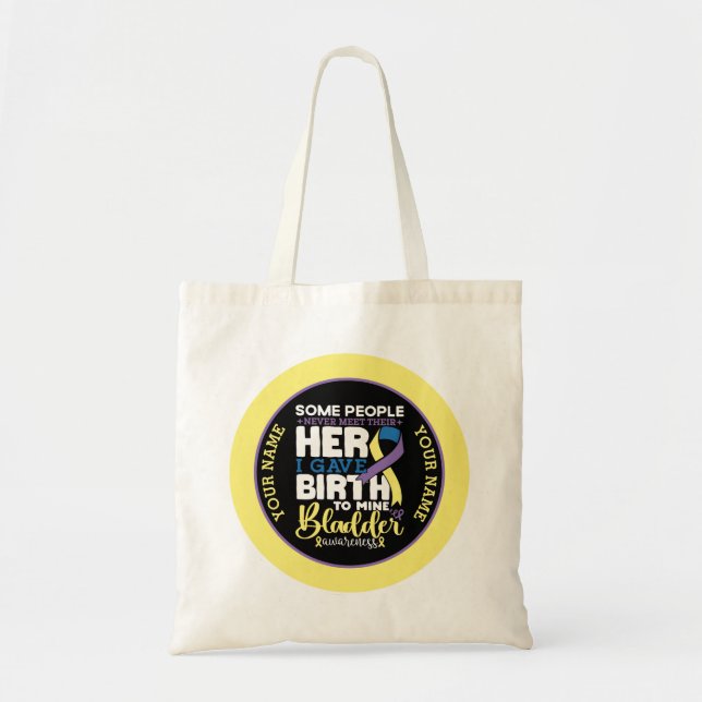 Bolsa Tote Bladder warrior Some People Never Meet Their Hero (Frente)