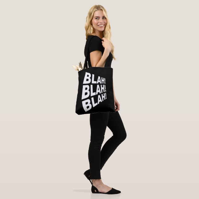 Bolsa Tote Blah Blah Blah (No(a) Modelo)