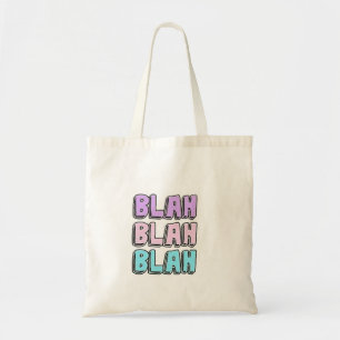 BOLSA TOTE BLAH BLAH BLAH PROJETO