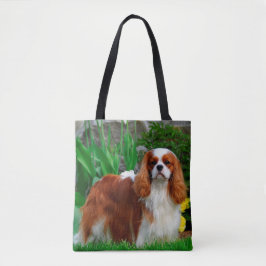 Bolsa Tote Blenheim Cavalier King Charles Spaniel Puppy Dog