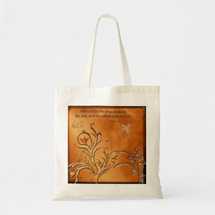 Bolsa Tote Blessed é os pacificadores