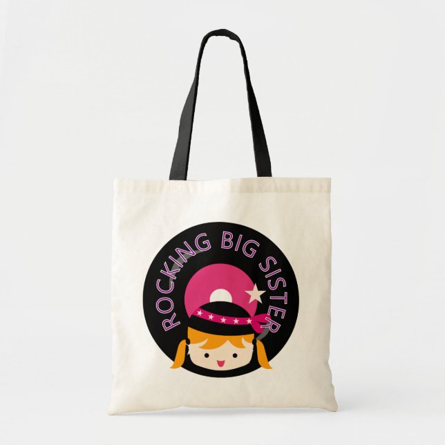 Bolsa Tote Blond Rocking Big Sister (Frente)