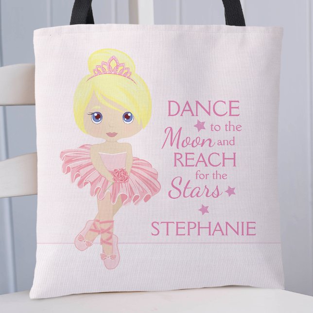 Bolsa Tote Blonde Ballerina Personalizada (Criador carregado)