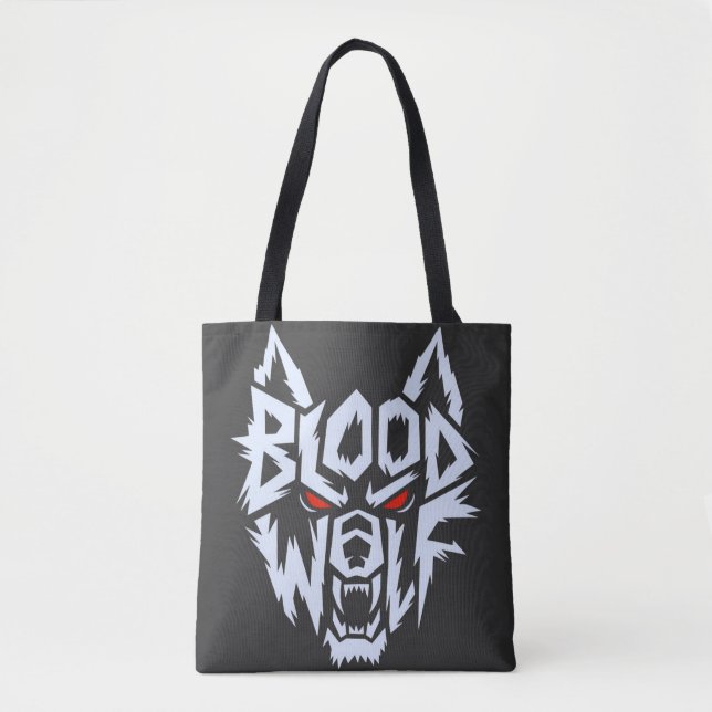 Bolsa Tote Bloodwolf: O Alpha Awakens (Frente)