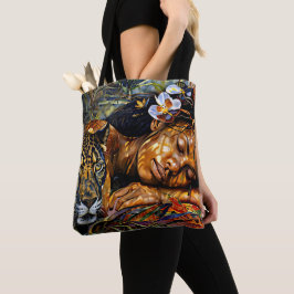 Bolsa Tote Bloom De Jaguar - Mulheres Na Amazônia