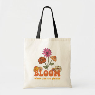 Bolsa Tote Bloom Where you are Planted