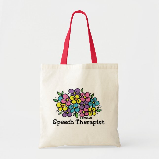 Bolsa Tote Bloomias Terapistas de Voz1 (Frente)