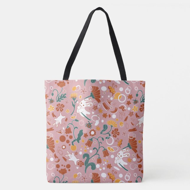 Bolsa Tote Blooming Wind Toto Bag (Frente)