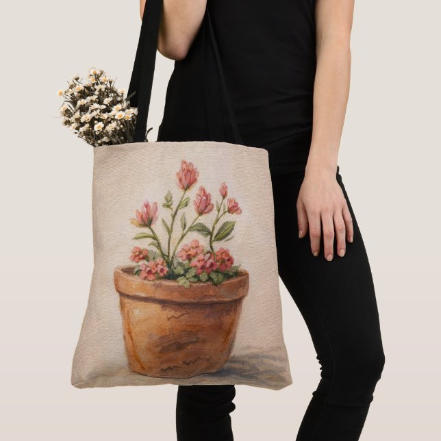 Bolsa Tote Bloomscape (Close Up)
