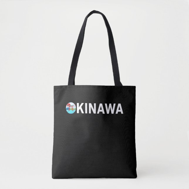 Bolsa Tote Blossom japonês de cerejeira de Okinawa no Japão (Frente)