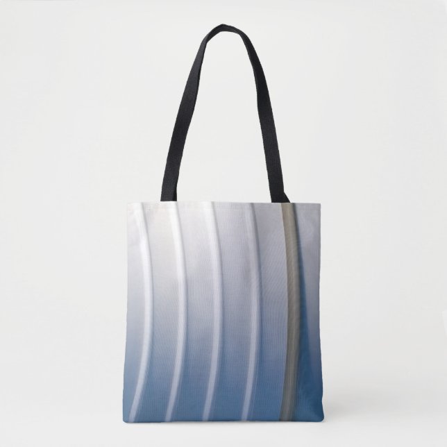 Bolsa Tote Blue and white plastic container (Frente)