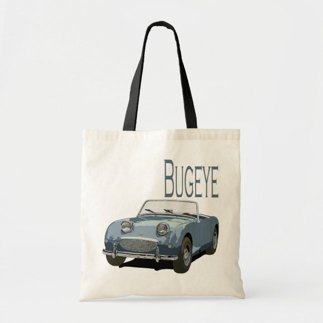 Bolsa Tote Blue Austin Healey Sprite (Frente)