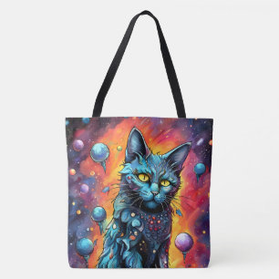 Bolsa Tote Blue Cat I