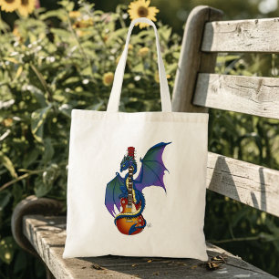 Bolsa Tote Blue Dragon Sunburst Guitar Music