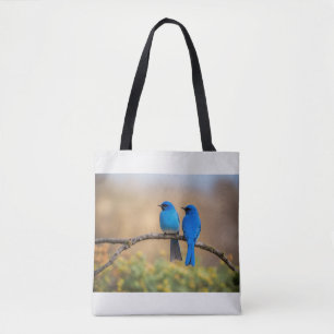 Bolsa Tote Blue Harmony - Um momento de alegria