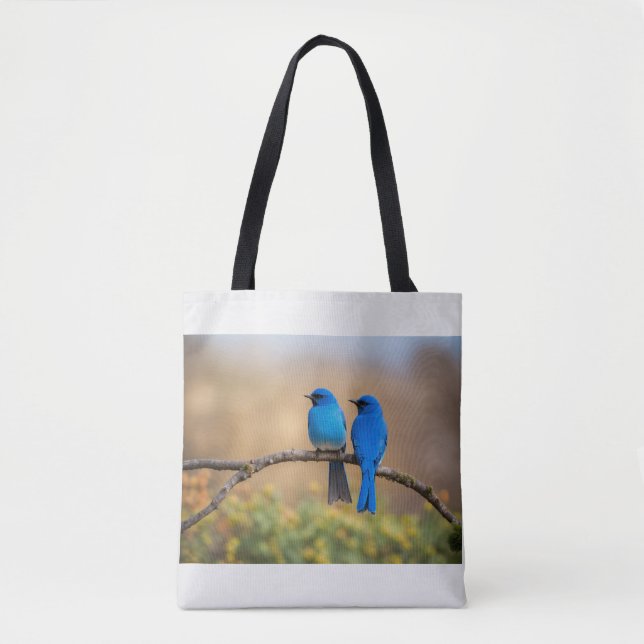Bolsa Tote Blue Harmony - Um momento de alegria (Frente)