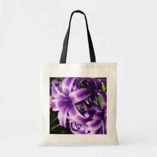 Bolsa Tote Blue Hyacinth I Primavera Floral