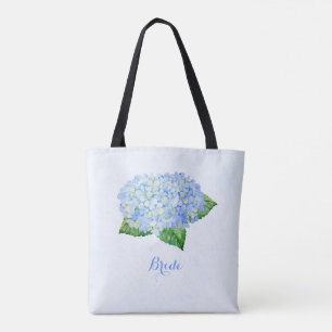 Bolsa Tote Blue Hydrangea Bridal