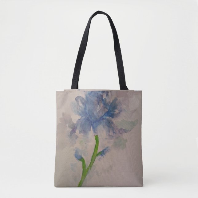 Bolsa Tote Blue Iris (Frente)