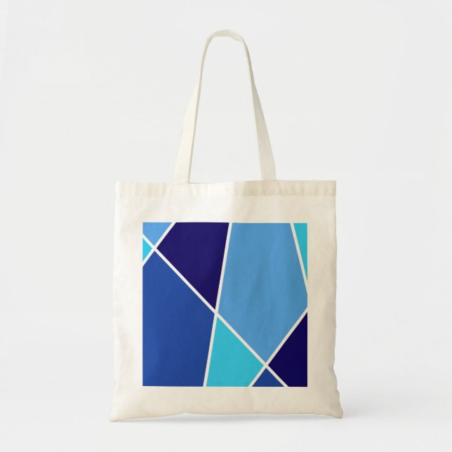 Bolsa Tote Blue JanaiCreates Color Collection Tote Bag (Frente)
