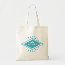Bolsa Tote Blue Make a Camp, Excelente Adventure