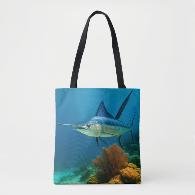 Bolsa Tote Blue Marlin Glide (Frente)
