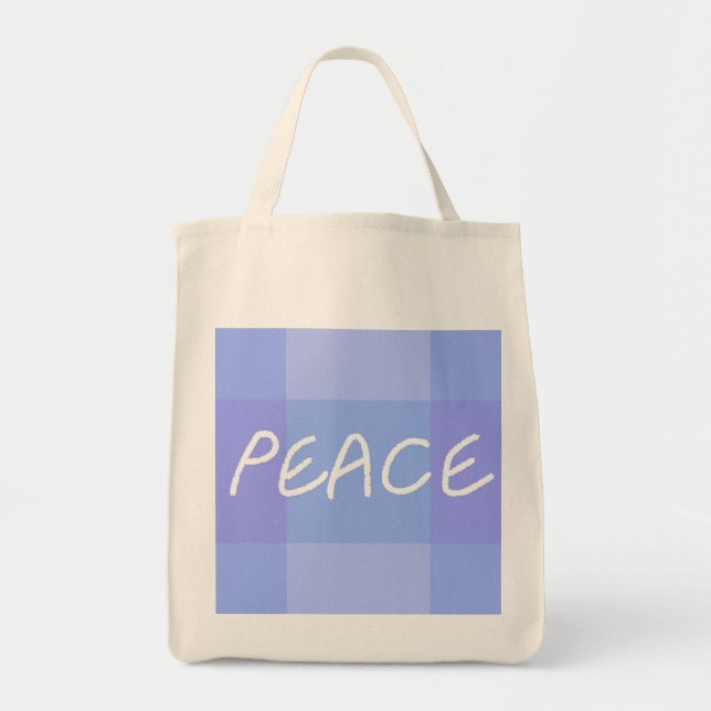 Bolsa Tote Blue Peace Tote Bag (Frente)