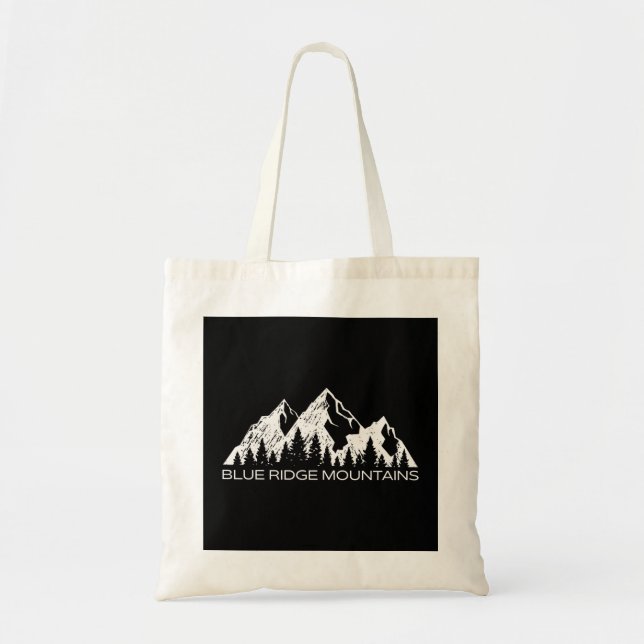 Bolsa Tote Blue Ridge Mountain North Carolina Souvenir Gift (Frente)