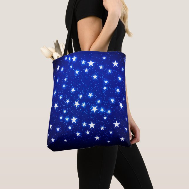 Bolsa Tote Blue Stargazer (Close Up)
