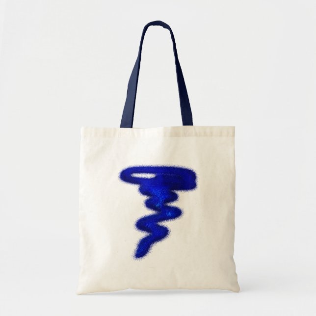Bolsa Tote Blue Tornado (Frente)