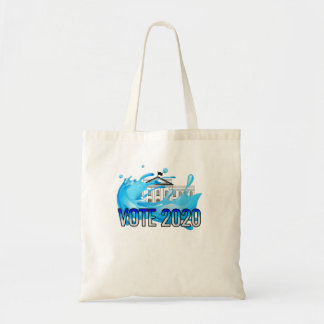 Bolsa Tote Blue Wave Vote Blue Biden 2020 El Democrata