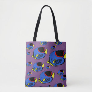 Bolsa Tote Blue, Yellow & Red Sunfish não tem tradução direta
