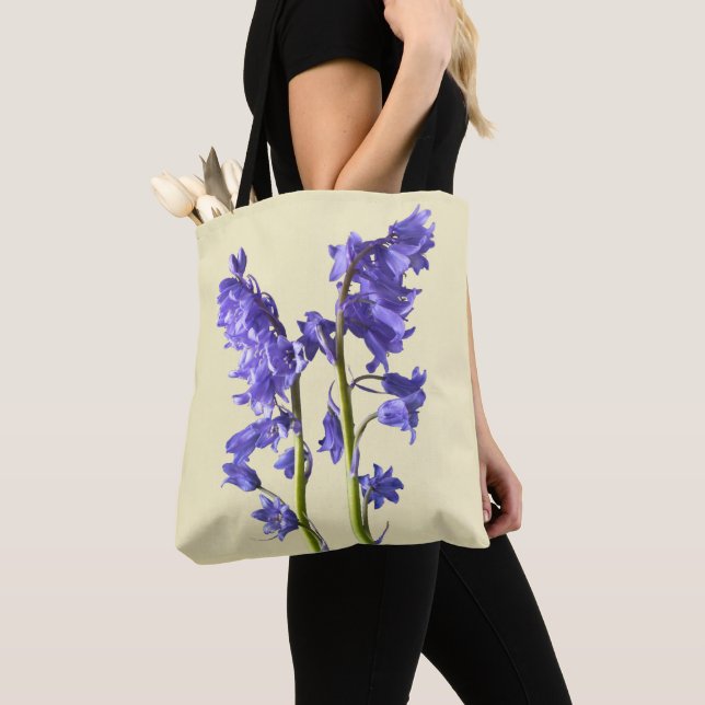 Bolsa Tote Bluebells, da mesma floresta que eu Criei! (Close Up)