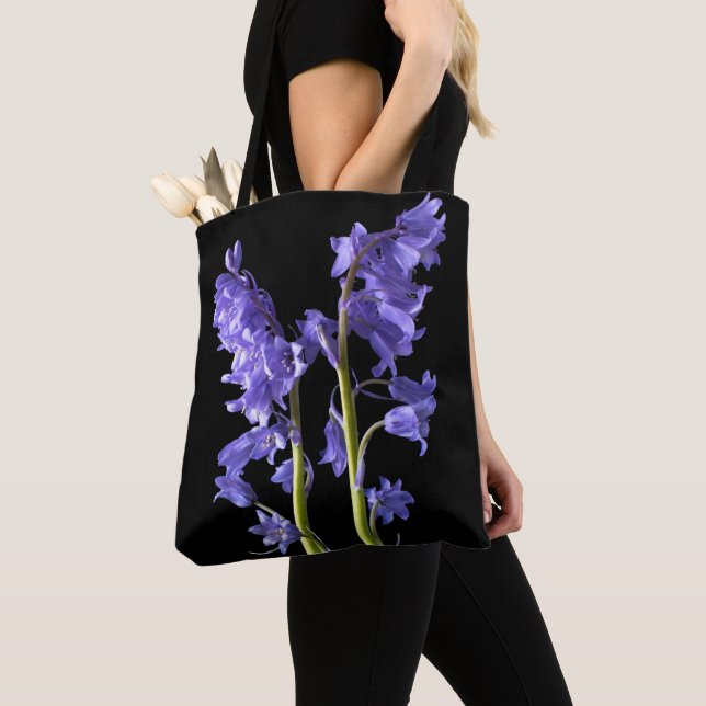 Bolsa Tote Bluebells, das madeiras mesmas eu criei! (Close Up)