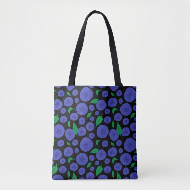 Bolsa Tote Blueberry Sem Costura (Frente)