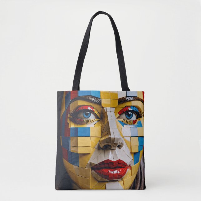 Bolsa Tote "Blueprint of Humanity" - Um retrato cubano (Frente)