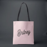 Bolsa Tote Blush Moderno Rosa Poento Monograma e Nome<br><div class="desc">O Blush Moderno Rosa Poento Monograma e Nome Almofada de Lançamento combina estilo contemporâneo com charme personalizado. Esta almofada de lançamento apresenta uma cor rosa poento requintada, complementada por um monograma personalizado e nome em uma escrita elegante. É uma adição perfeita para qualquer espaço de estar, adicionando conforto e um...</div>