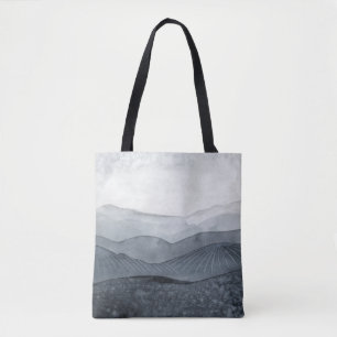 Bolsa Tote Blustering Valley Cinza
