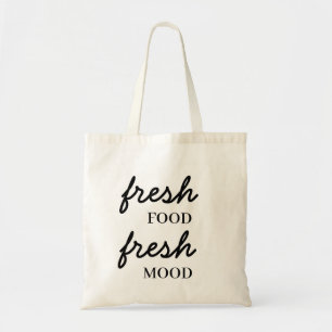 Bolsa Tote Boa Comida Bom Humor   Design Moderno de Foodie