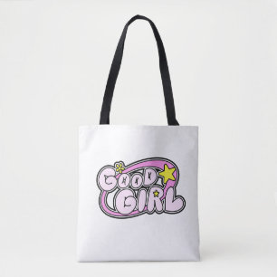 Bolsa Tote Boa menina Y2k kawaii