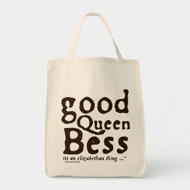 Bolsa Tote Boa rainha Bess (Frente)